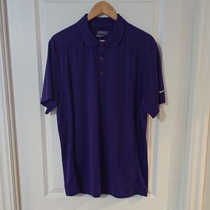 Nike Men's Deep Purple Polo Shirt